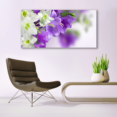 Quadro vetro Fiori Pianta naturale