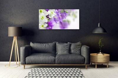 Quadro vetro Fiori Pianta naturale