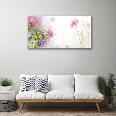 Quadro su vetro Fiori Pianta naturale