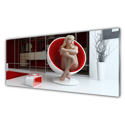 Quadro su vetro Camera Donna nuda