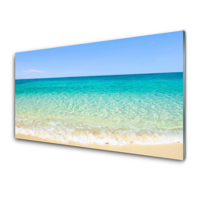 Quadro in vetro Paesaggio marino