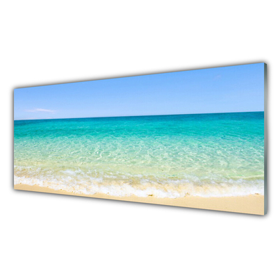 Quadro in vetro Paesaggio marino