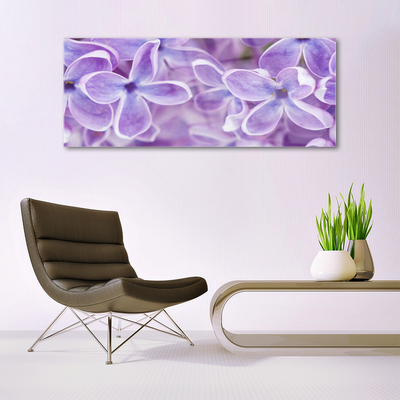 Quadro di vetro Fiori Pianta naturale