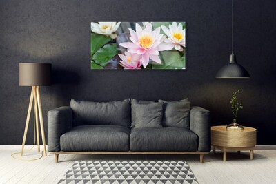 Quadro in vetro Fiori Pianta naturale