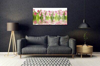 Quadro in vetro Tulipani Pianta Naturale