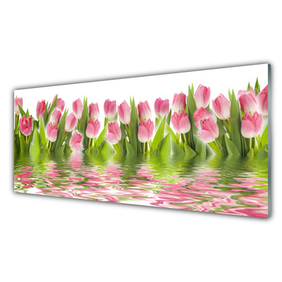 Quadro in vetro Tulipani Pianta Naturale