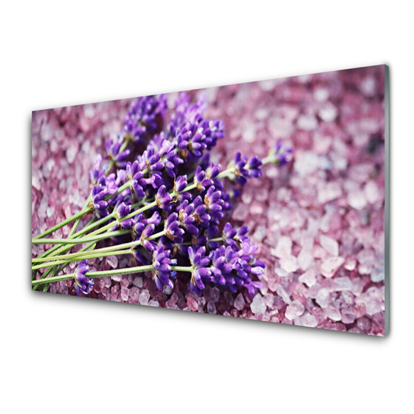 Quadro vetro Fiori Pianta naturale