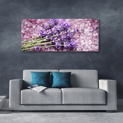 Quadro vetro Fiori Pianta naturale