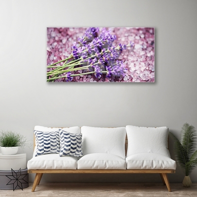 Quadro vetro Fiori Pianta naturale