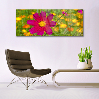 Quadro vetro Fiore Pianta naturale