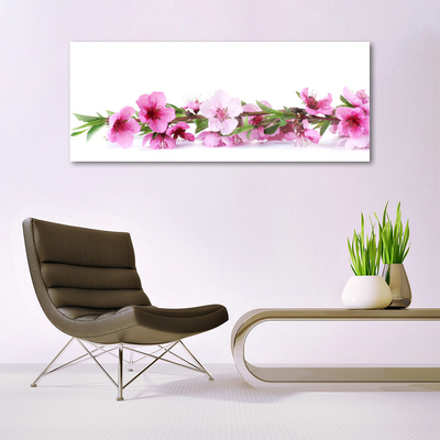 Quadro di vetro Fiori Pianta naturale