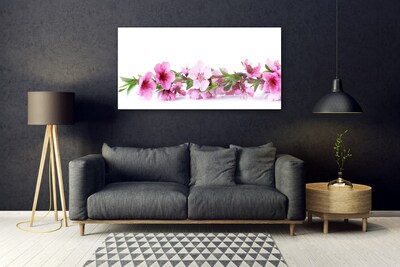 Quadro di vetro Fiori Pianta naturale