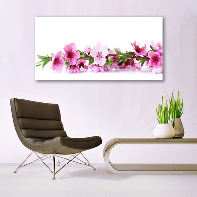 Quadro di vetro Fiori Pianta naturale