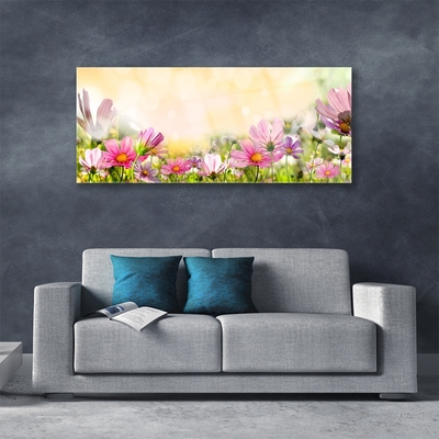 Quadro in vetro Fiori Pianta naturale