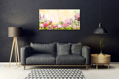 Quadro in vetro Fiori Pianta naturale