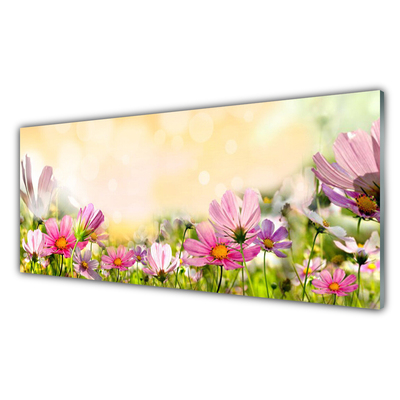 Quadro in vetro Fiori Pianta naturale