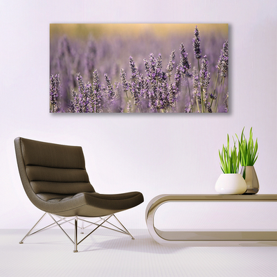 Quadro in vetro Fiori Pianta naturale