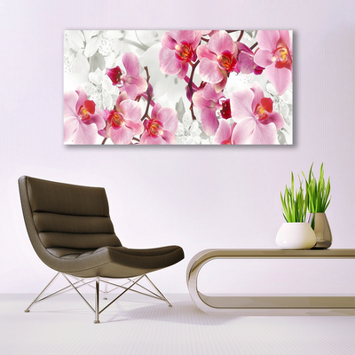 Quadro in vetro Fiori Pianta naturale