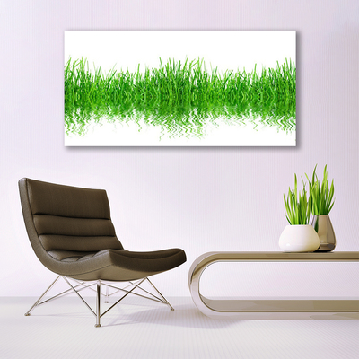 Quadro vetro Erba Pianta Natura