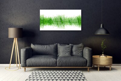 Quadro vetro Erba Pianta Natura