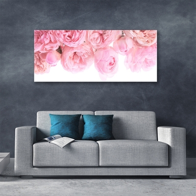 Quadro in vetro Rose Fiori Pianta