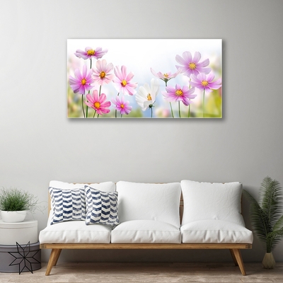 Quadro vetro Fiori Pianta naturale