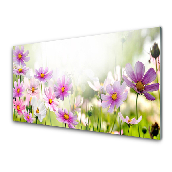 Quadro su vetro Fiori Pianta Natura