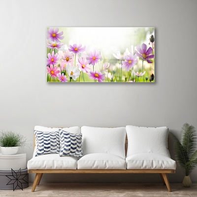 Quadro su vetro Fiori Pianta Natura