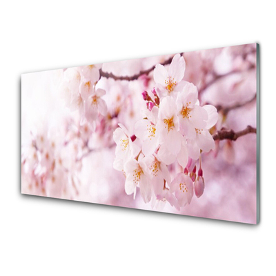 Quadro in vetro Fiori Pianta naturale