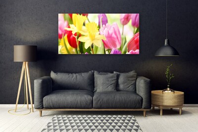 Quadro in vetro Fiori Pianta naturale