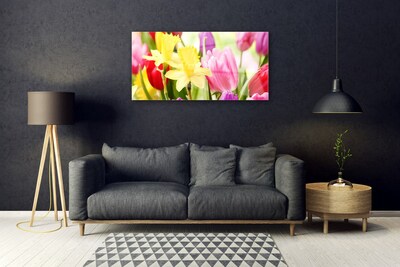 Quadro in vetro Fiori Pianta naturale