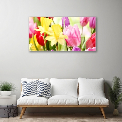 Quadro in vetro Fiori Pianta naturale