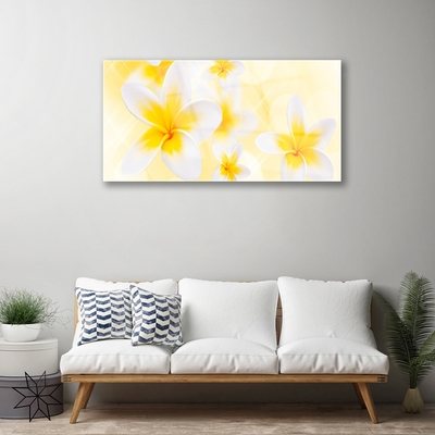 Quadro in vetro Fiori Pianta naturale