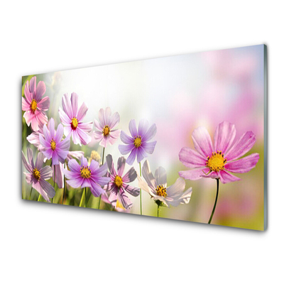 Quadro vetro Fiori Pianta naturale