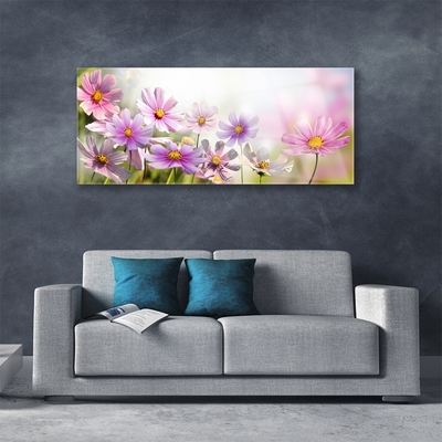 Quadro vetro Fiori Pianta naturale