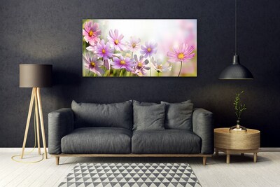 Quadro vetro Fiori Pianta naturale