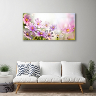 Quadro vetro Fiori Pianta naturale