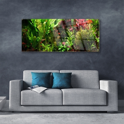 Quadro vetro Pianta Fiori Natura