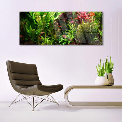 Quadro vetro Pianta Fiori Natura