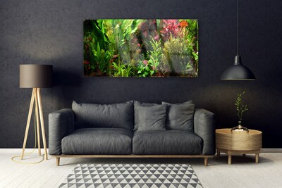 Quadro vetro Pianta Fiori Natura