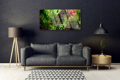 Quadro vetro Pianta Fiori Natura