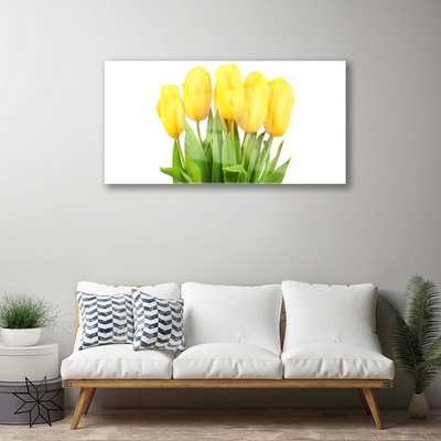 Quadro in vetro Tulipani Fiori Pianta