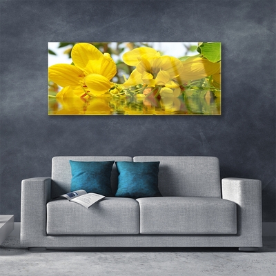 Quadro vetro Fiori Pianta naturale