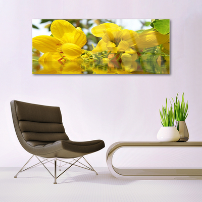 Quadro vetro Fiori Pianta naturale