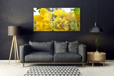 Quadro vetro Fiori Pianta naturale