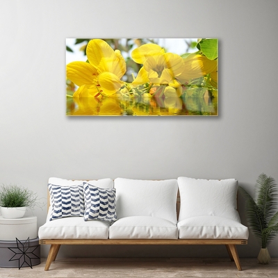 Quadro vetro Fiori Pianta naturale