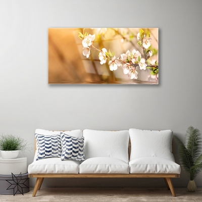 Quadro in vetro Fiori Pianta Natura