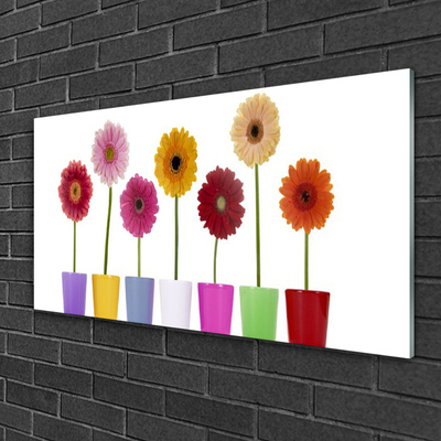 Quadro su vetro Fiori Pianta naturale