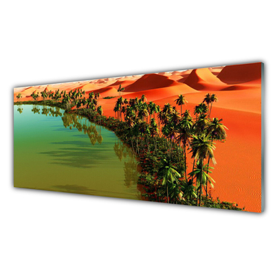 Quadro in vetro Lago di Palm Desert