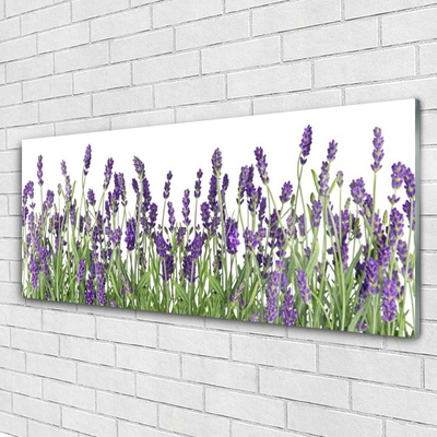 Quadro vetro Fiori Pianta naturale